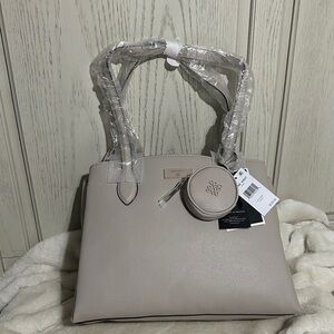Nine West Cement Color Tote Bag